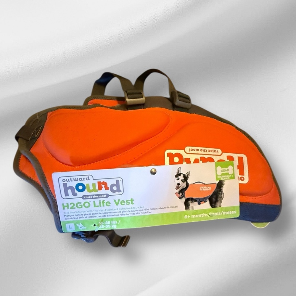 Outward Hound H2GO Water Life Vest nwt